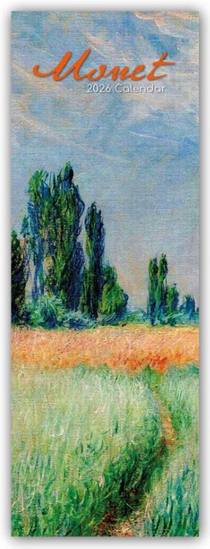 Monet - Claude Monet - Slimline-Kalender 2026, Gifted Stationery Co. Ltd - Paperback - 9781836227434