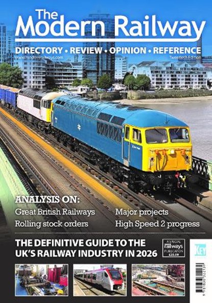 The Modern Railway, Andy Roden - Gebonden - 9781836322139