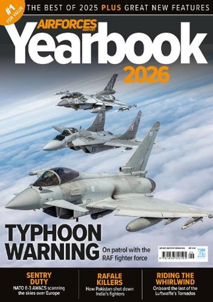 Air Forces Monthly Yearbook, Simon Lee - Paperback - 9781836322191