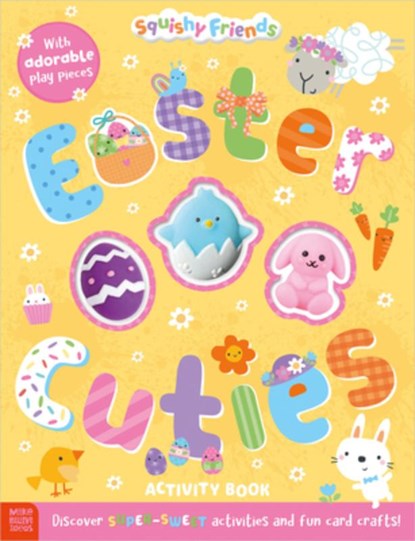 Squishy Friends: Easter Cuties Activity Book, Make Believe Ideas - Paperback - 9781836425731