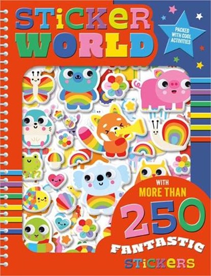 Sticker World Activity Book, Amber ; Oliver - Gebonden - 9781836428275