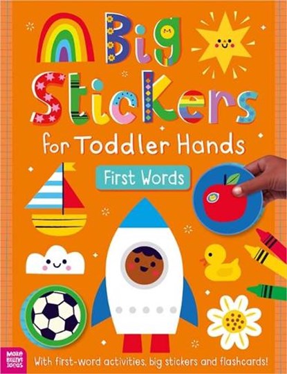 Big Stickers for Toddler Hands: First Words, Alexandra Robinson - Paperback - 9781836429920