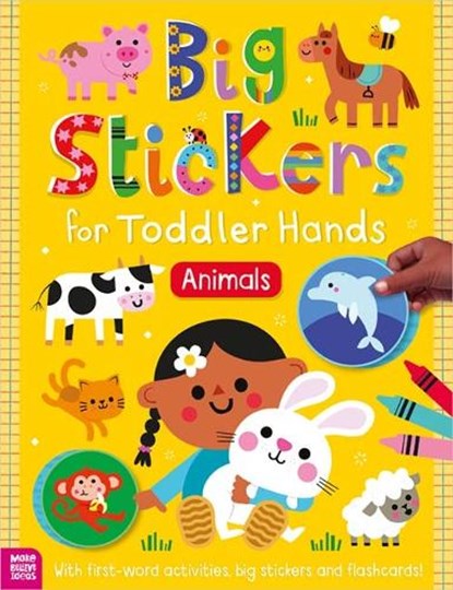 Big Stickers for Toddler Hands: Animals, Sophie Collingwood - Paperback - 9781836429944
