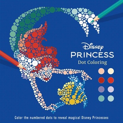 Disney Princess: Dot Coloring, Igloobooks - Paperback - 9781836505136