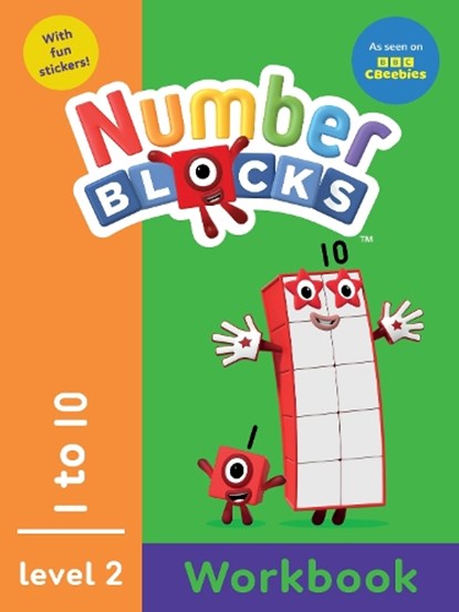 Numberblocks 1-10 (Orange Level Workbook), Numberblocks - Paperback - 9781836891956