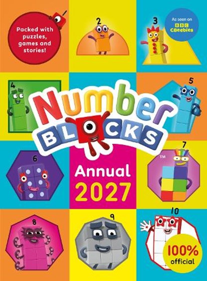 Numberblocks Annual 2027, Numberblocks - Gebonden - 9781836892410