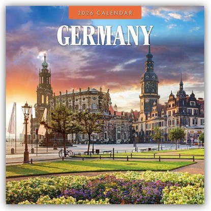 Germany  2026 Square Wall Calendar, Red Robin - Paperback - 9781837010134