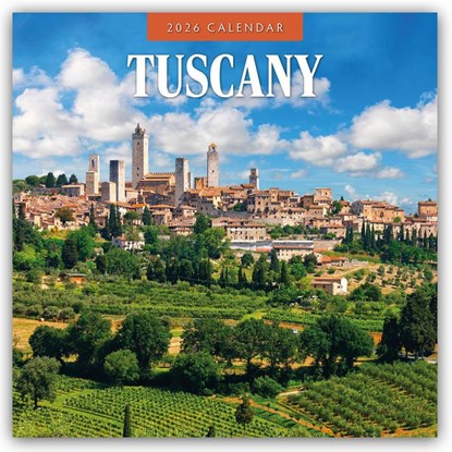 Tuscany 2026 Square Wall Calendar, Red Robin - Paperback - 9781837010288
