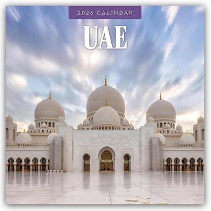UAE  2026 Square Wall Calendar, Red Robin - Paperback - 9781837010295