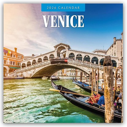 Venice 2026 Square Wall Calendar, Red Robin - Paperback - 9781837010301