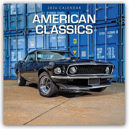 American Classic Cars - Klassische Amerikanische Autos 2026 - 16-Monatskalender, Robin Red - Paperback - 9781837010462