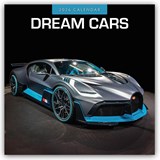 Dream Cars 2026 Square Wall Calendar - Red Robin - 9781837010554