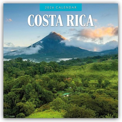 Costa Rica 2026 Square Wall Calendar, Red Robin - Paperback - 9781837014811