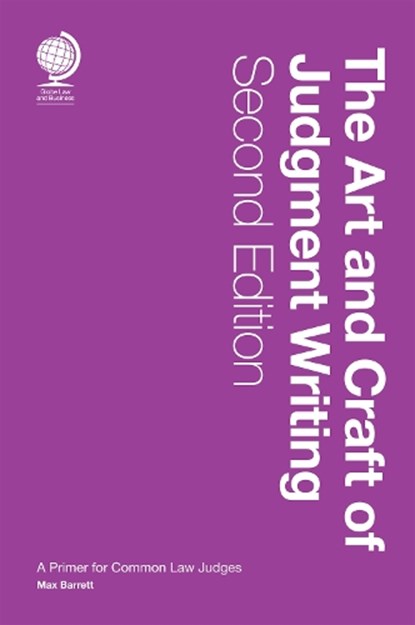 The Art and Craft of Judgment Writing, Max Barrett - Gebonden - 9781837230709