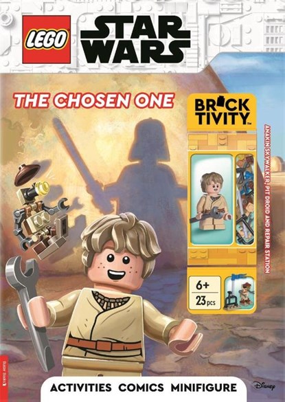 LEGO® Star Wars™: The Chosen One Activity Book (with Anakin Skywalker minifigure, pit droid and repair station), LEGO® ; Buster Books - Paperback - 9781837250837