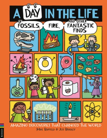 A Day in the Life of Fossils, Fire and Other Fantastic Finds: Amazing Discoveries That Changed the World, Mike Barfield - Gebonden - 9781837251063