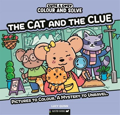 Colour and Solve: The Cat and the Clue, Lucy Quinn - Paperback - 9781837251384
