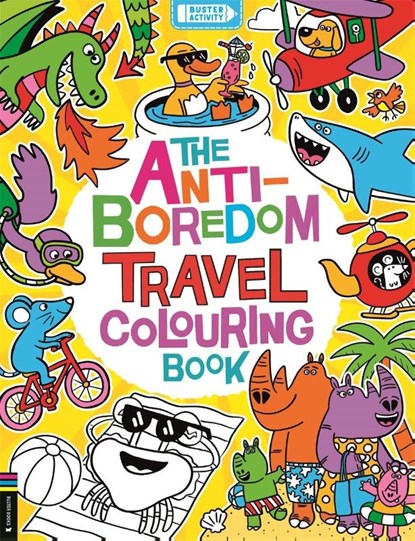 The Anti-Boredom Travel Colouring Book, Chris Dickason - Paperback - 9781837251414