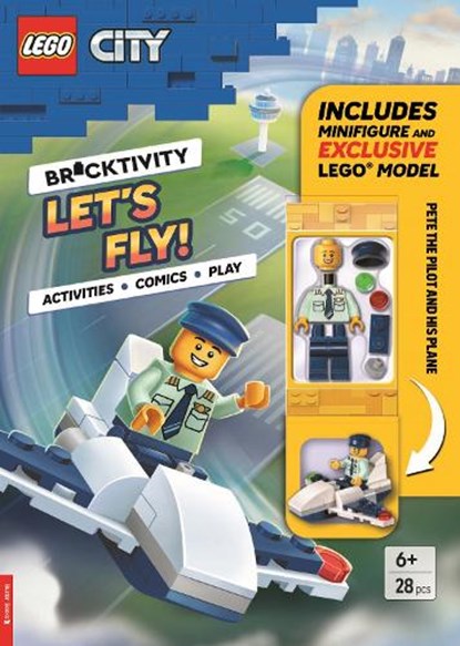 LEGO® City: Let's Fly (with Pete the Pilot minifigure and exclusive plane model), LEGO® ; Buster Books - Paperback - 9781837251759