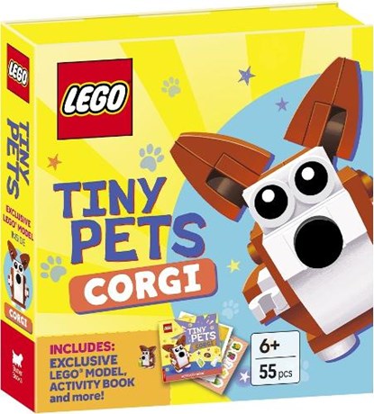 LEGO® Books. Tiny Pets: Corgi (with exclusive corgi mini-build, paper crafts, stickers and activity book), LEGO® ; Buster Books - Gebonden - 9781837251957