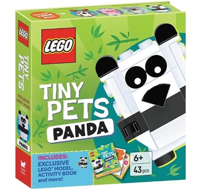 LEGO® Books. Tiny Pets: Panda (with exclusive panda mini-build, paper crafts, stickers and activity book), LEGO® ; Buster Books - Gebonden - 9781837252138