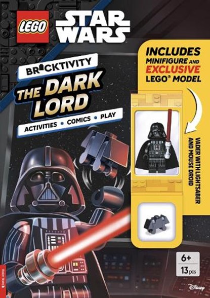 LEGO® Star Wars™: The Dark Lord (with Darth Vader minifigure, lightsaber and exclusive mouse droid mini-build), LEGO® ; Buster Books - Paperback - 9781837252169