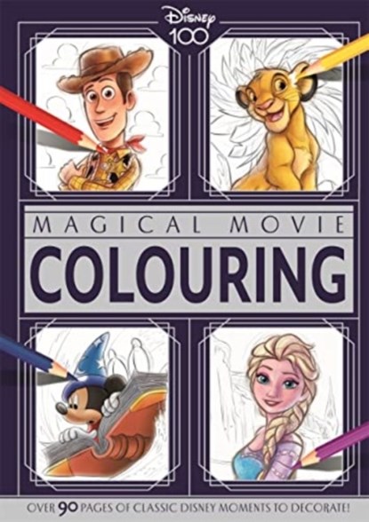 Disney D100: Magical Movie Colouring, Walt Disney - Paperback - 9781837712847
