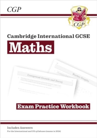 Cambridge International GCSE Maths Exam Practice Workbook: Core & Extended, CGP Books - Paperback - 9781837741212