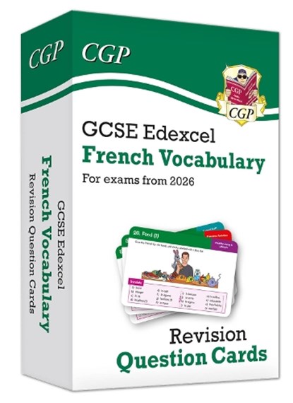 New GCSE Edexcel French: Vocabulary Revision Question Cards (for exams from 2026), CGP Books - Gebonden - 9781837742271