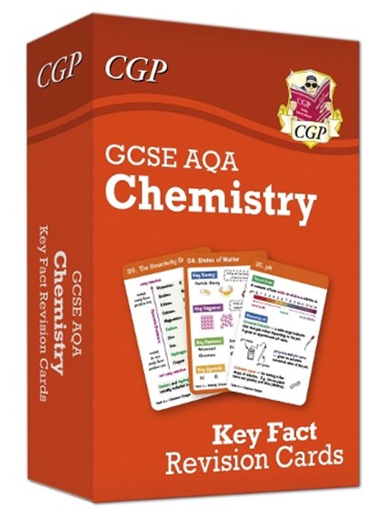 New GCSE Chemistry AQA Key Fact Revision Cards - Summary cards for quick revision, CGP Books - Gebonden - 9781837742370