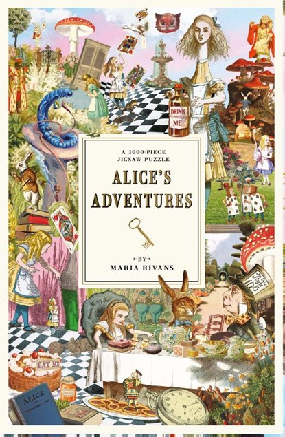 Alice's Adventures: A 1000-Piece Jigsaw Puzzle