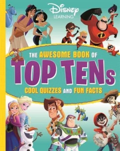 Disney Learning: The Awesome Book of Top Tens, Walt Disney - Paperback - 9781837951420