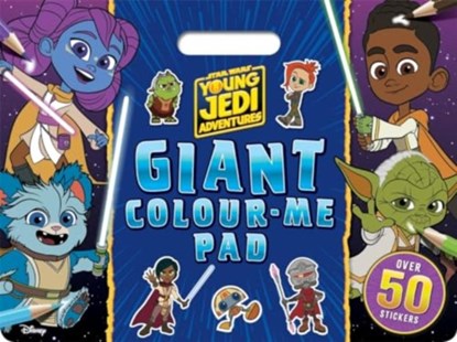 Star Wars Young Jedi Adventures: Giant Colour Me Pad, Walt Disney - Paperback - 9781837951895