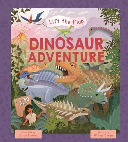 Lift-The-Flap Dinosaur Adventure: With Over 50 Flaps, Igloobooks - Gebonden - 9781837952434