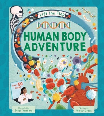 Lift-The-Flap Human Body Adventure: With Over 50 Flaps, Igloobooks - Gebonden - 9781837952441