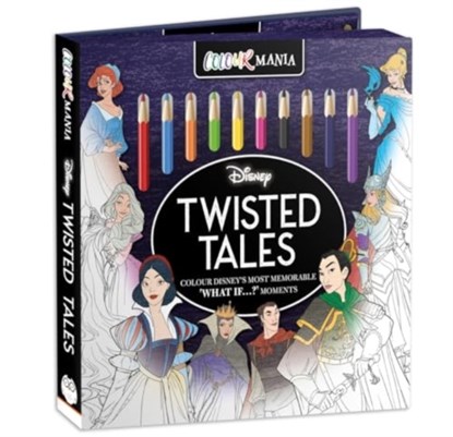 Disney: Twisted Tales Colourmania, Robin Benway - Paperback - 9781837959105