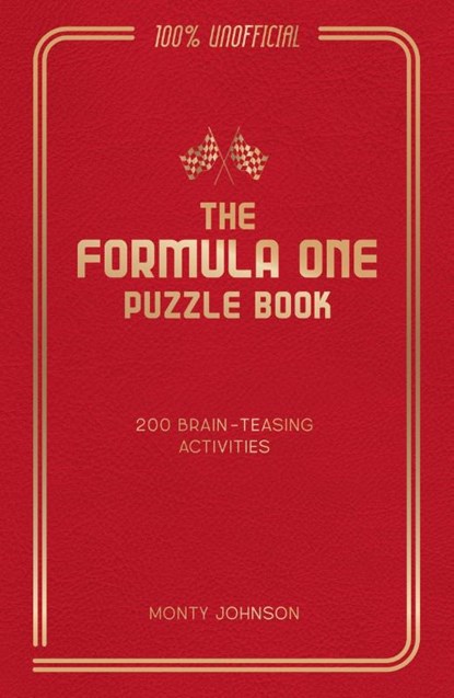 The Formula One Puzzle Book, Harry Fielding ; Monty Johnson - Gebonden - 9781837996834