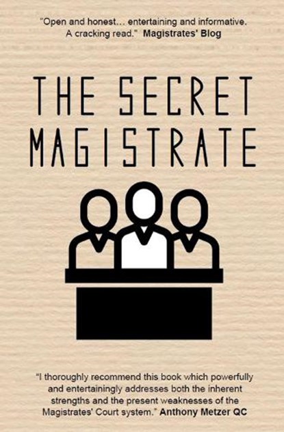 The Secret Magistrate, Anonymous - Paperback - 9781838099008