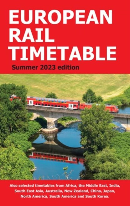 European Rail Timetable Summer 2023, niet bekend - Paperback - 9781838408077