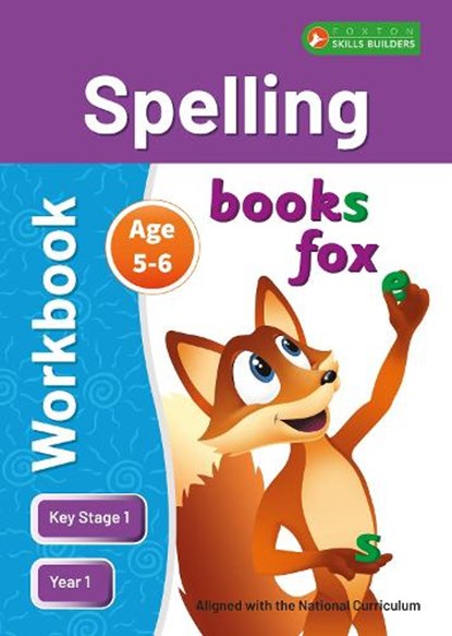 KS1 Spelling Workbook for Ages 5-6 (Year 1) Perfect for learning at home or use in the classroom, Foxton Books - Paperback - 9781839250750