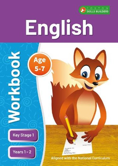 KS1 English Workbook for Ages 5-7 (Years 1 - 2) Perfect for learning at home or use in the classroom, Foxton Books - Paperback - 9781839250811