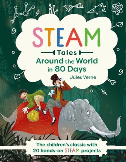 Around the World in 80 Days, Jules Verne ; Katie Dicker - Gebonden - 9781839350511