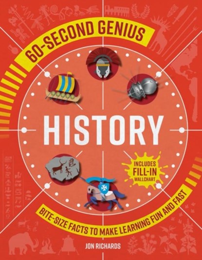 60-Second Genius: History, Jon Richards - Paperback - 9781839350542