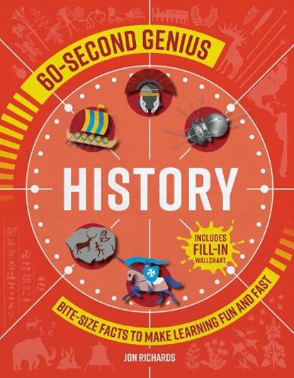 60-Second Genius: History, Jon Richards - Paperback - 9781839350542