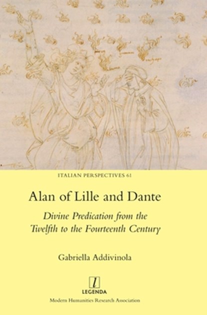 Alan of Lille and Dante, Gabriella Addivinola - Gebonden - 9781839542206