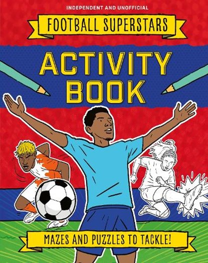 Football Superstars: Activity Book, Simon Mugford - Paperback - 9781839554155