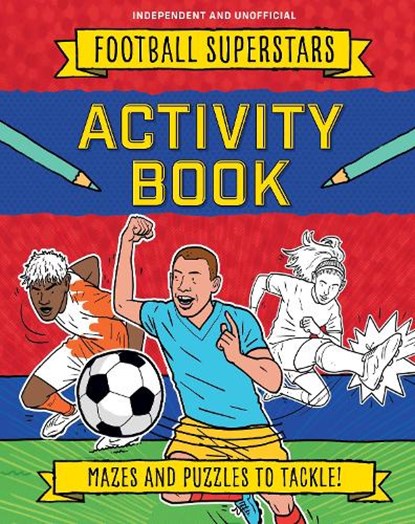 Football Superstars: Activity Book, Simon Mugford - Paperback - 9781839554155