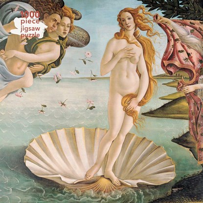 Adult Jigsaw Puzzle Sandro Botticelli: The Birth of Venus, Flame Tree Studio - Gebonden - 9781839644948