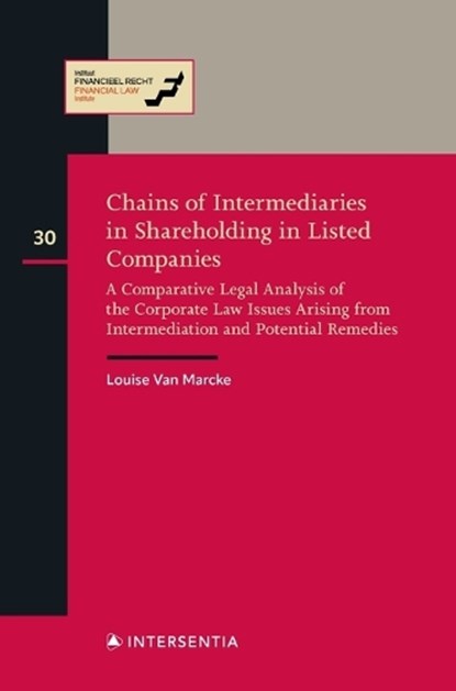 Chains of Intermediaries in Shareholding in Listed Companies, Louise Van Marcke - Gebonden - 9781839704741