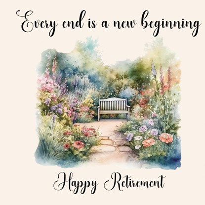 Happy Retirement Guest Book with lined pages (hardback), Lulu And Bell - Gebonden - 9781839903915